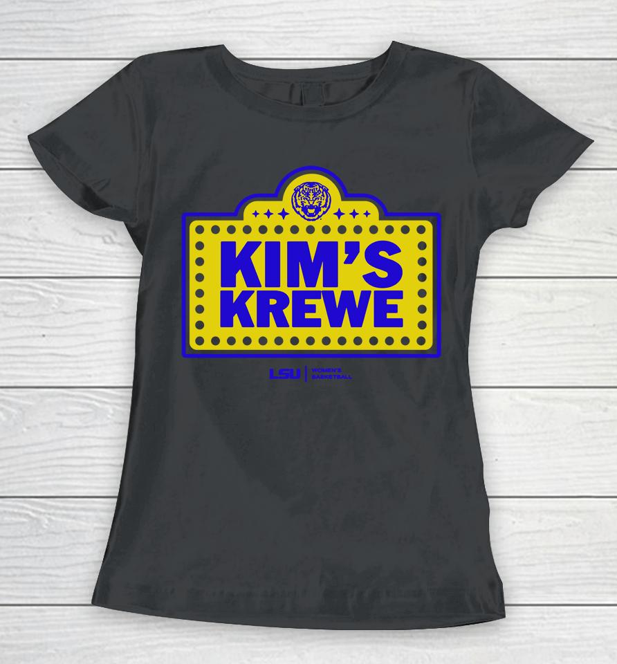 Lsu Tigers Women's Basketball Kim's Krewe Women T-Shirt
