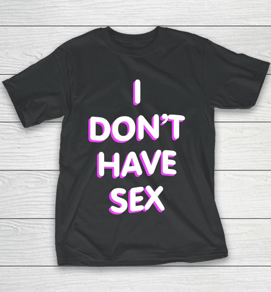 Lucca International Guy I Don't Have Sex Youth T-Shirt