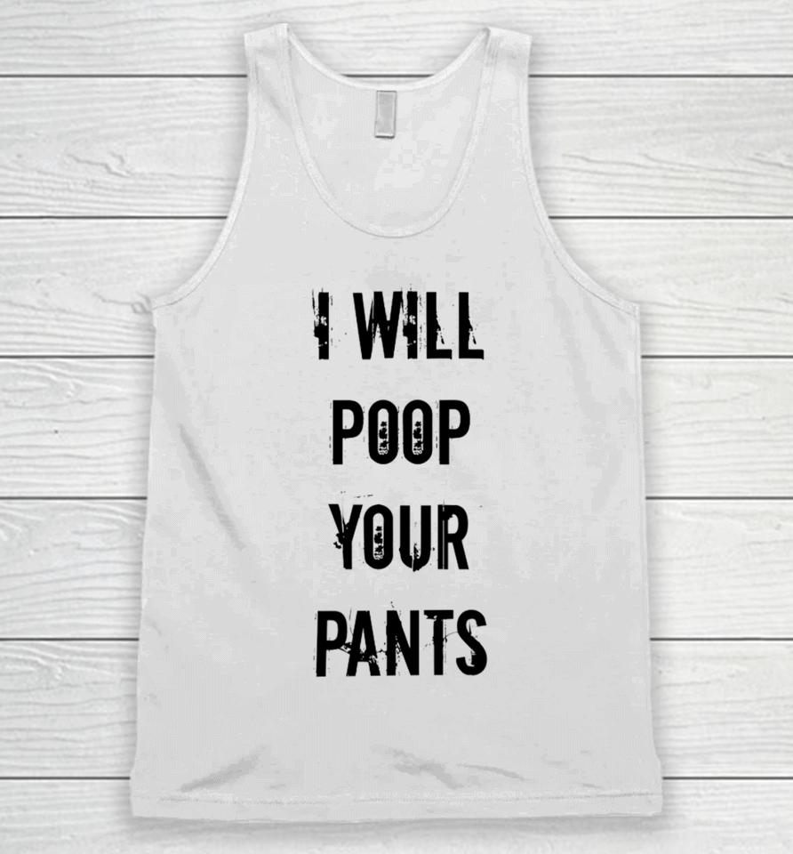 Lucca International I Will Poop Your Pants Unisex Tank Top