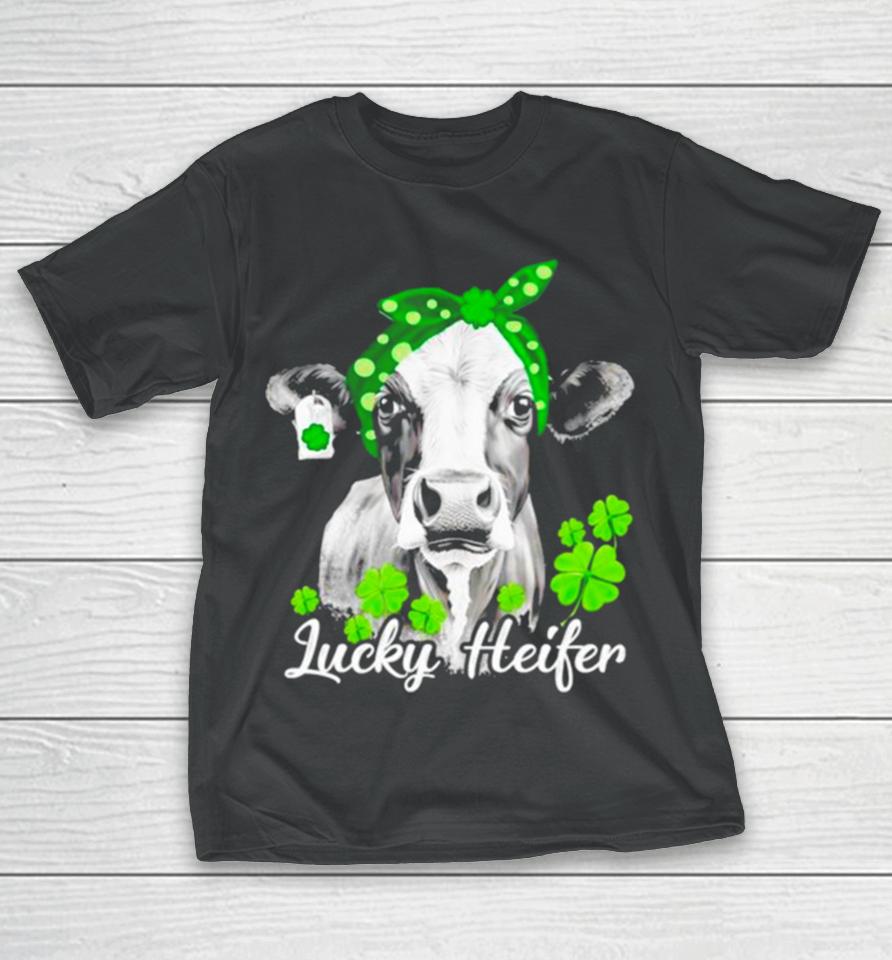 Lucky Heifer St Patrick’s Day Cow T-Shirt