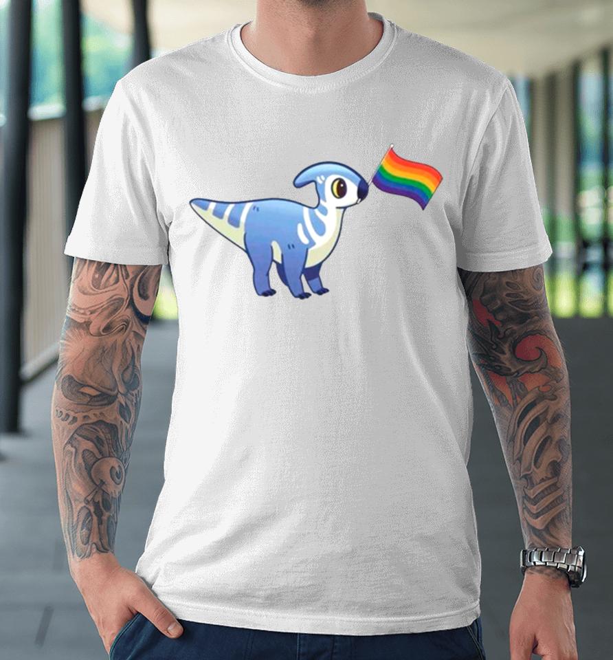 Lucky With A Pride Flag Premium T-Shirt