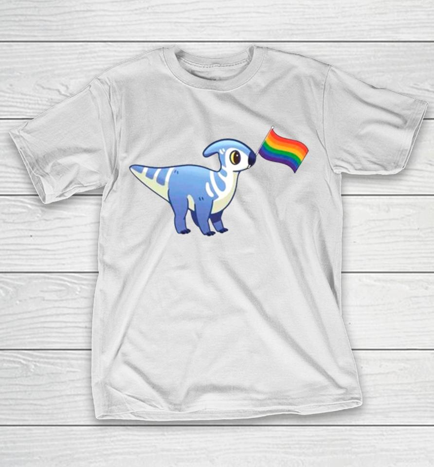 Lucky With A Pride Flag T-Shirt