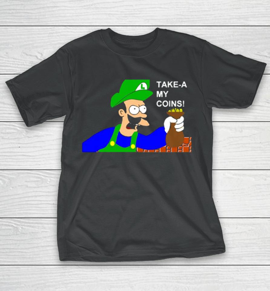 Luigi Shut Up And Take My Money T-Shirt