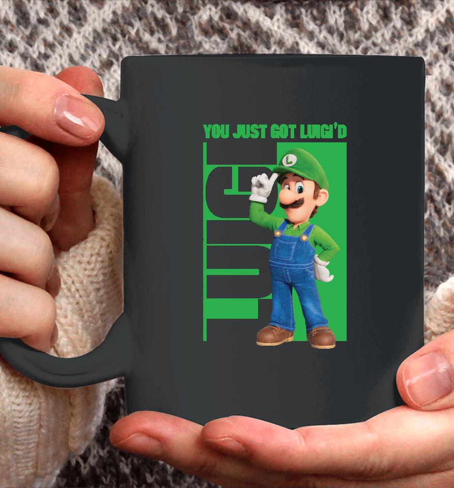 Luigi You Just Got Luigi'd Coffee Mug