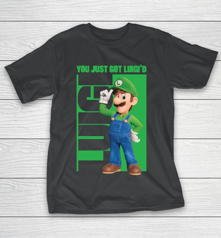 Luigi You Just Got Luigi'd T-Shirt