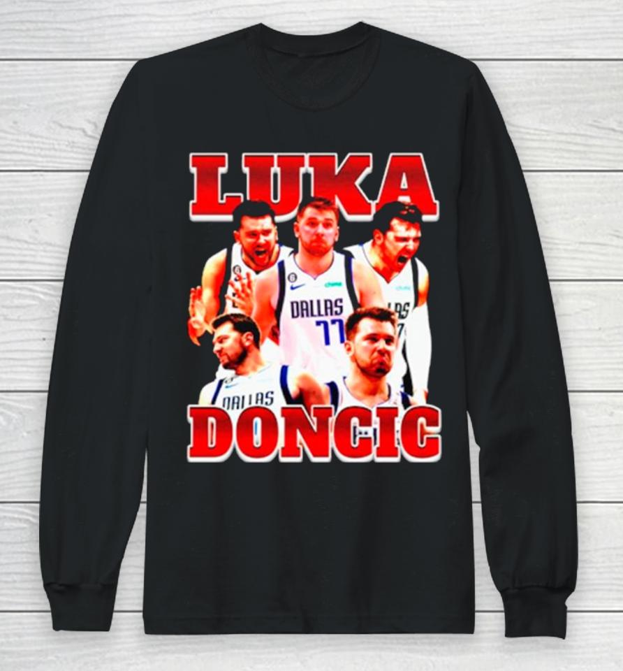 Luka Doncic Bootleg Long Sleeve T-Shirt