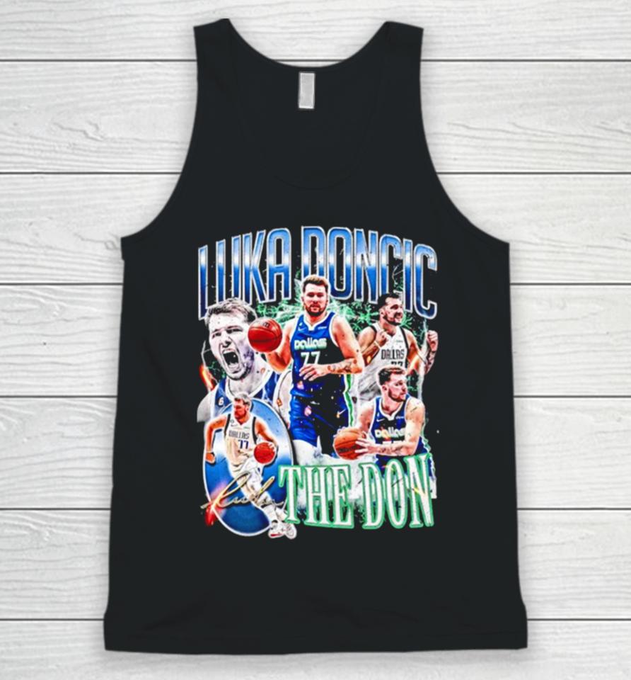 Luka Doncic Dallas Basketball The Don Unisex Tank Top