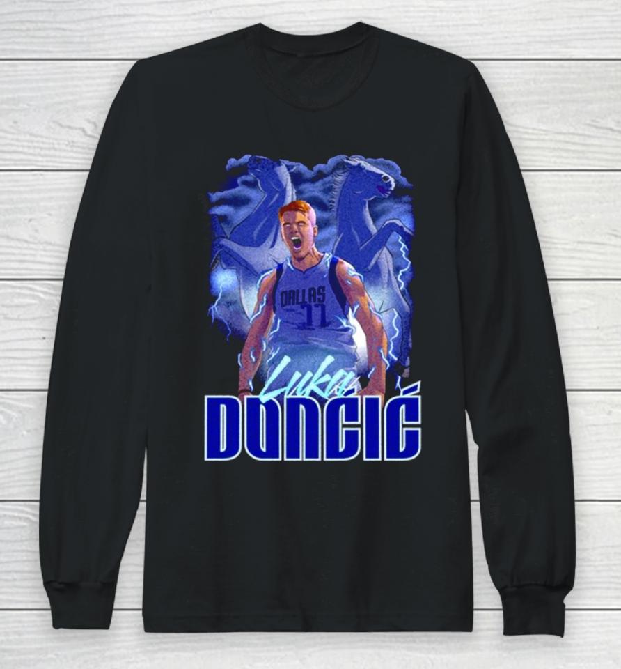 Luka Doncic Dallas Mavericks Basketball Long Sleeve T-Shirt