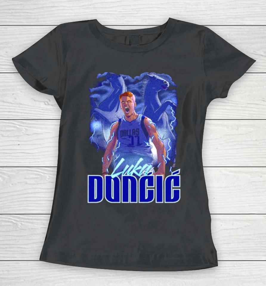 Luka Doncic Dallas Mavericks Basketball Women T-Shirt
