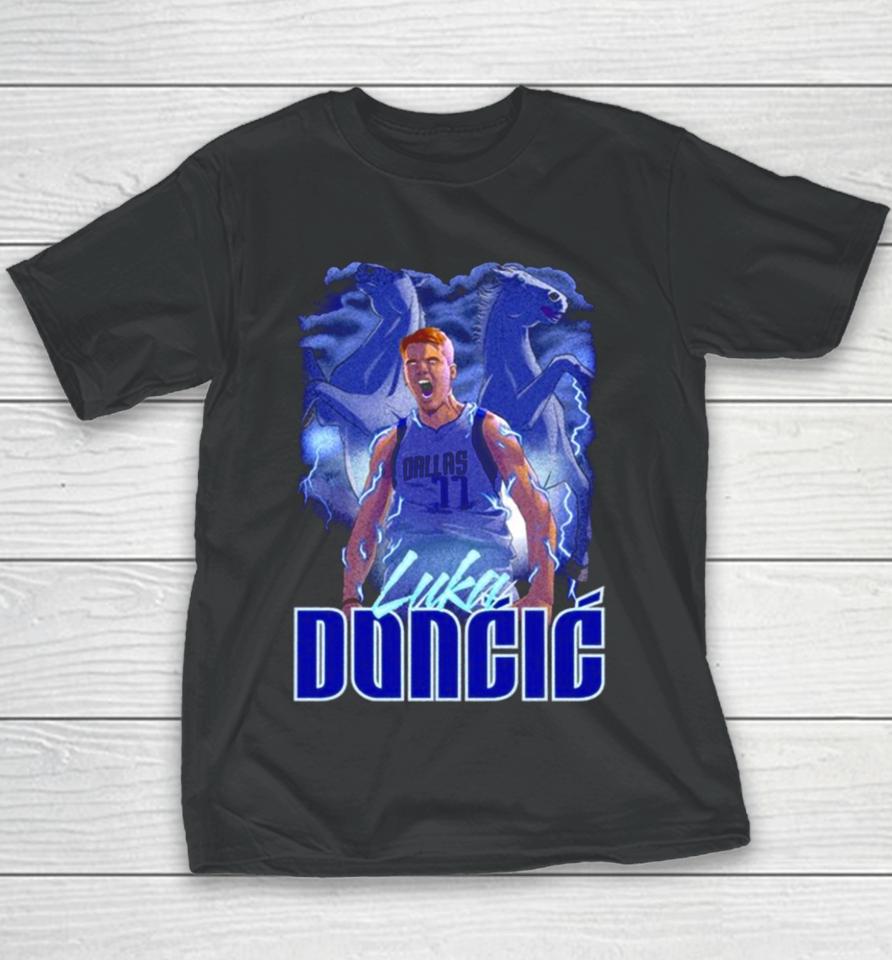 Luka Doncic Dallas Mavericks Basketball Youth T-Shirt