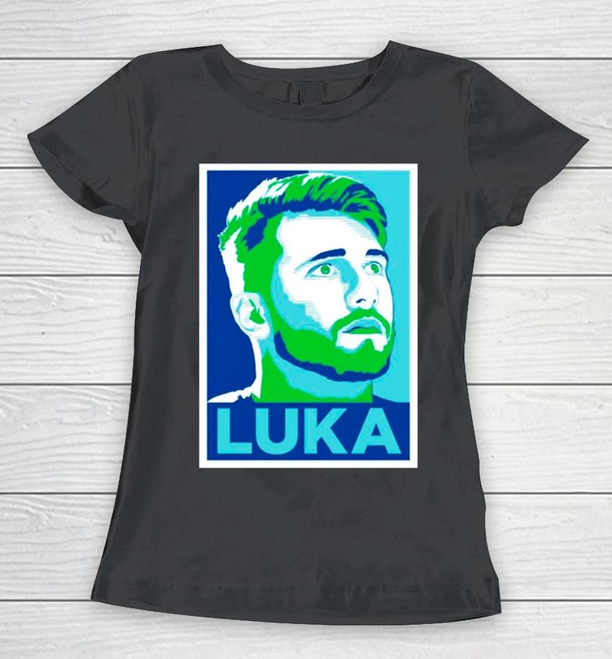 Luka Doncic Dallas Mavericks Player Basketball Women T-Shirt