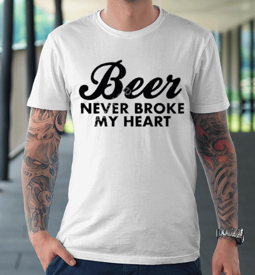 Luke Combs Beer Never Broke My Heart Premium T-Shirt