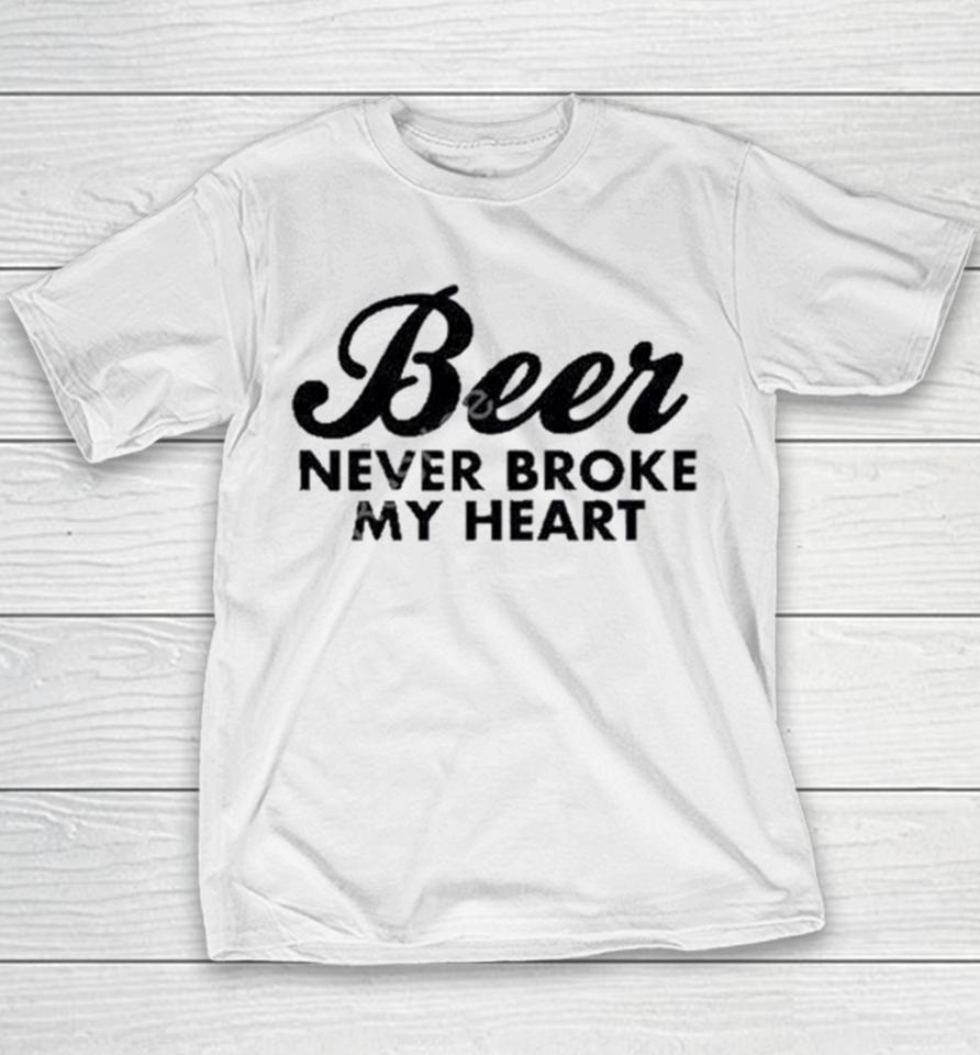 Luke Combs Beer Never Broke My Heart Youth T-Shirt