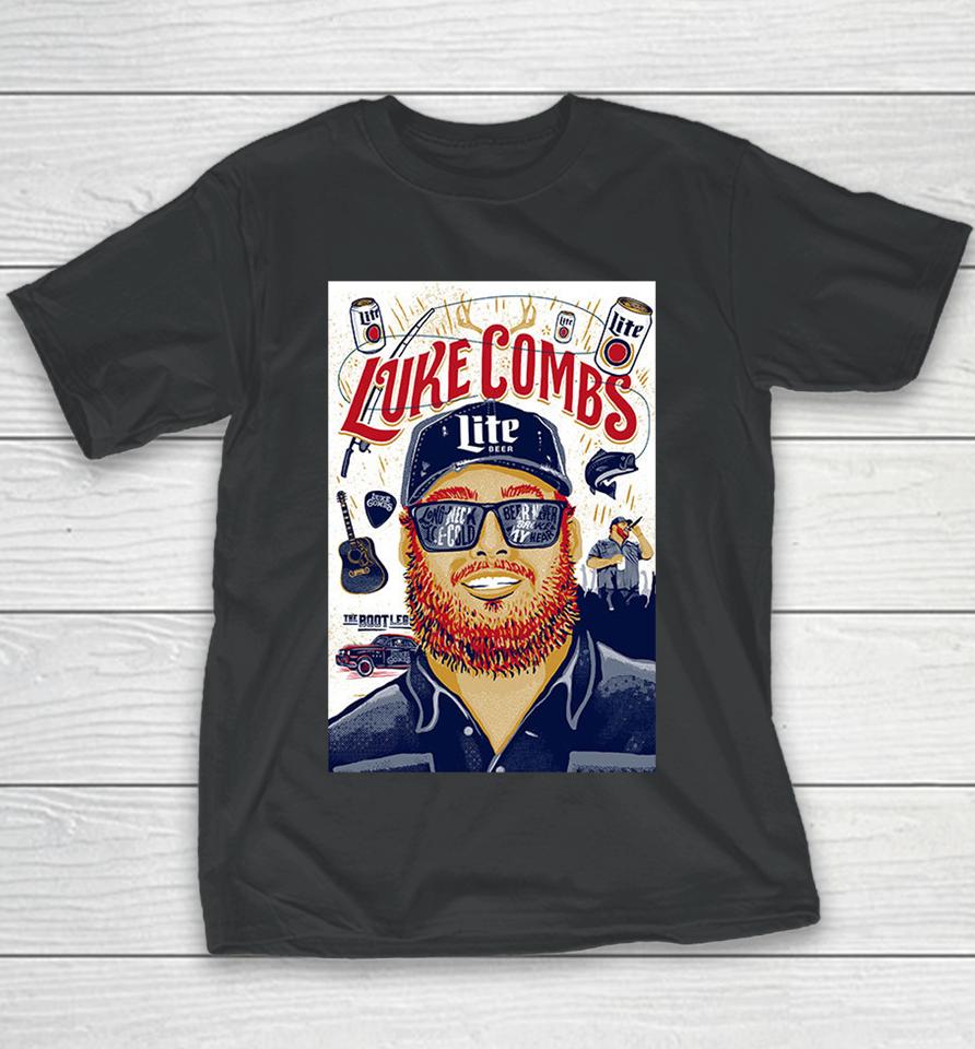 Luke Combs Miller Lite Youth T-Shirt