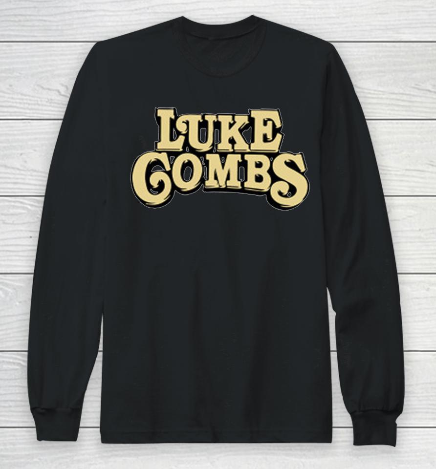 Luke Combs Long Sleeve T-Shirt