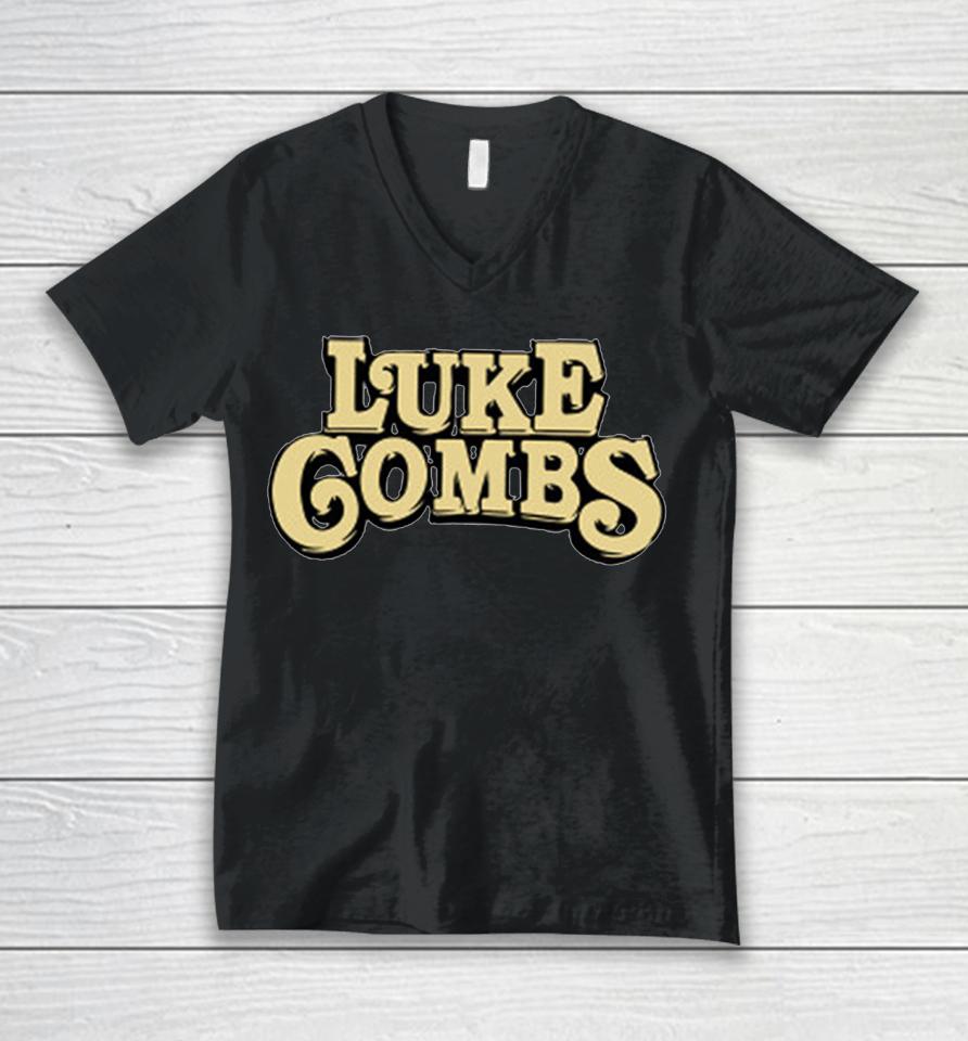 Luke Combs Unisex V-Neck T-Shirt
