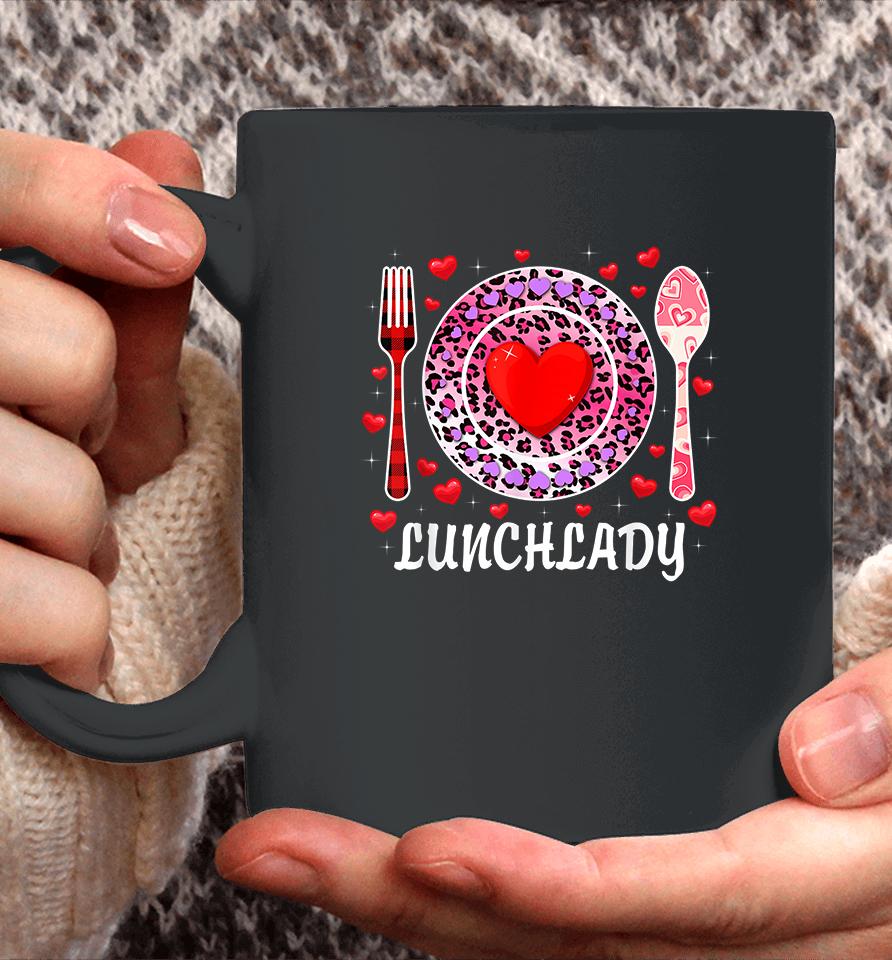 Lunch Lady Happy Valentine's Day Coffee Mug