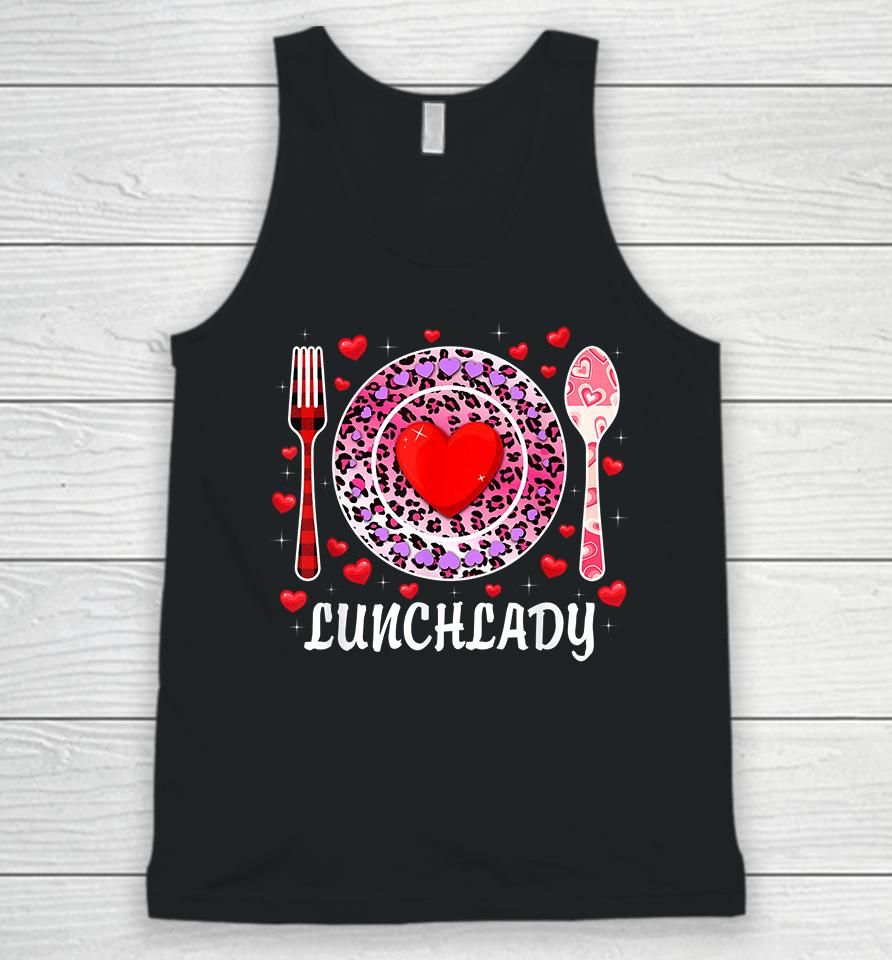 Lunch Lady Happy Valentine's Day Unisex Tank Top