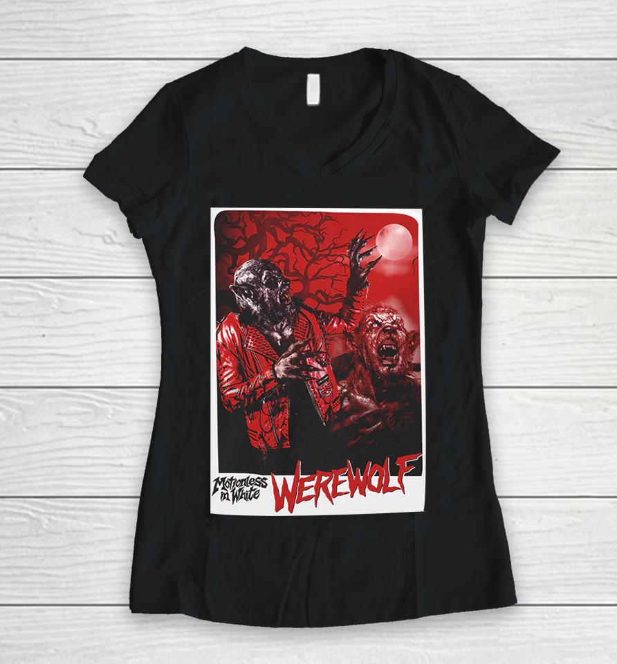 Lurking In The Dark Women V-Neck T-Shirt