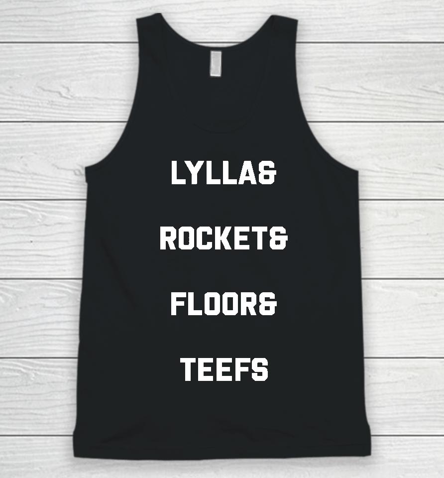 Lylla And Rocker And Floor And Teefs Unisex Tank Top