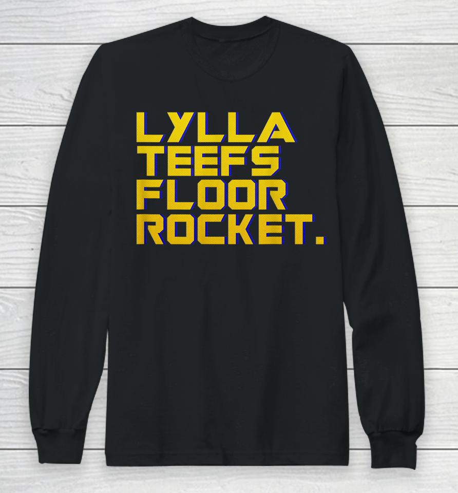 Lylla, Teefs, Floor &Amp; Rocket - Vol 3 Retro Galaxy Style Long Sleeve T-Shirt