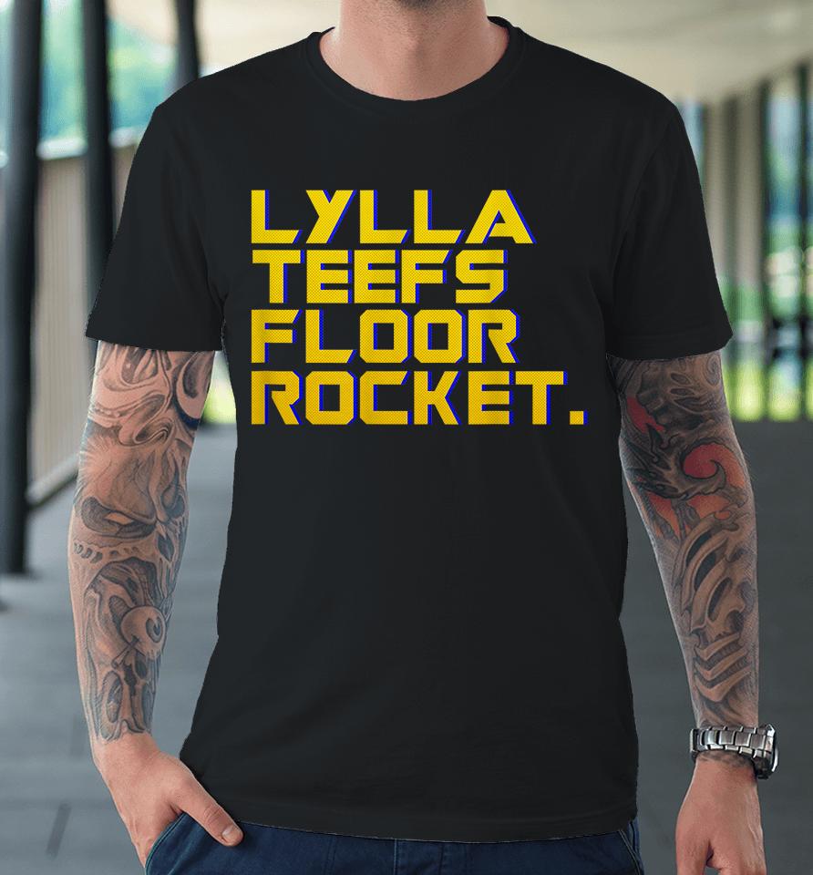 Lylla, Teefs, Floor &Amp; Rocket - Vol 3 Retro Galaxy Style Premium T-Shirt