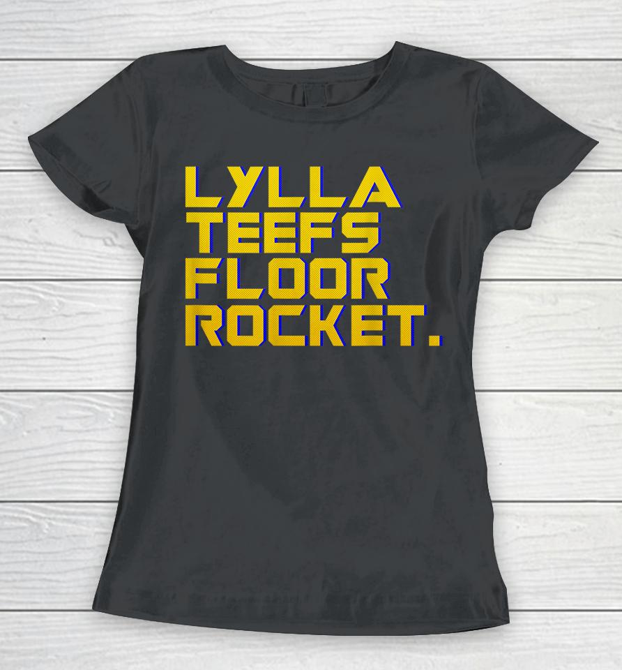 Lylla, Teefs, Floor &Amp; Rocket - Vol 3 Retro Galaxy Style Women T-Shirt