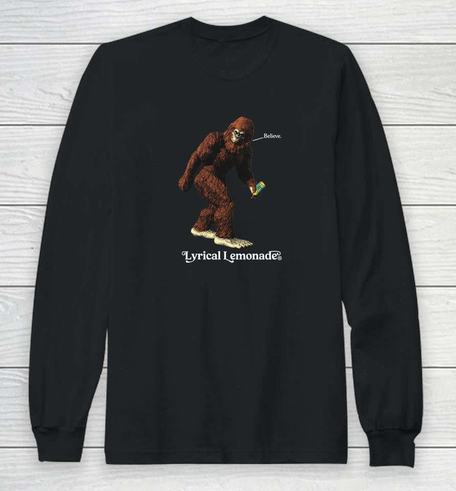 Lyrical Merch Lemonade Bigfoot Long Sleeve T-Shirt