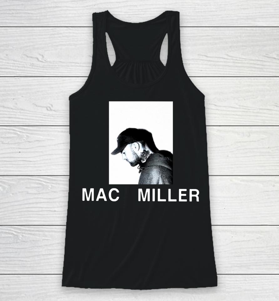 Mac Miller Portrait Racerback Tank