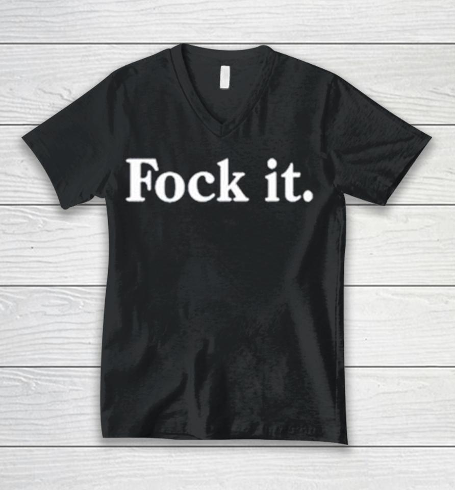Mad Coach Fock It Unisex V-Neck T-Shirt