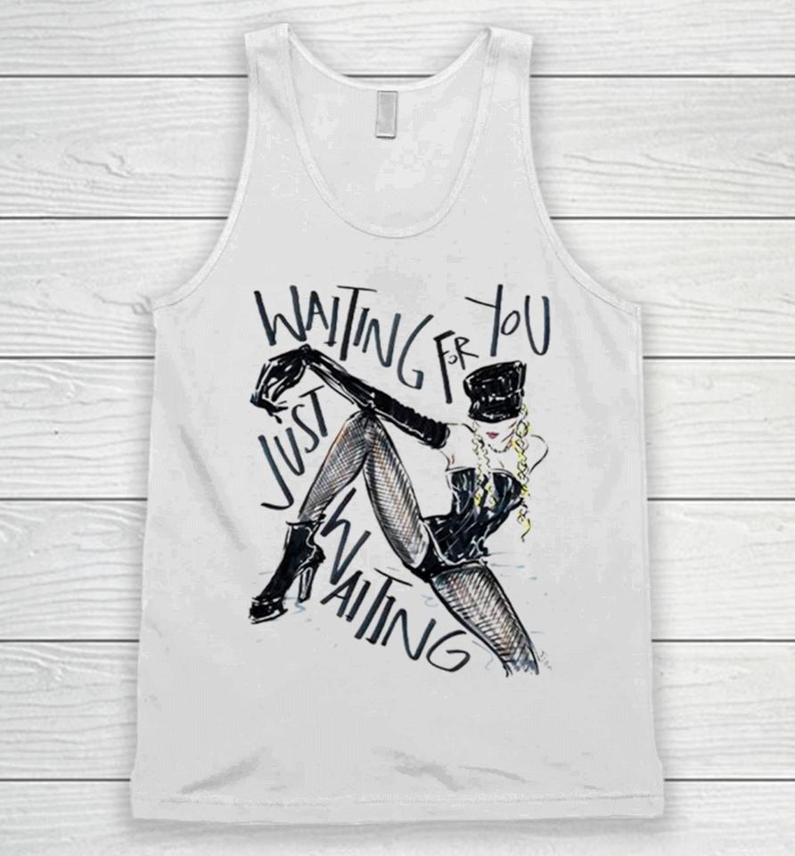 Madonna Waiting For You Just Waiting Unisex Tank Top