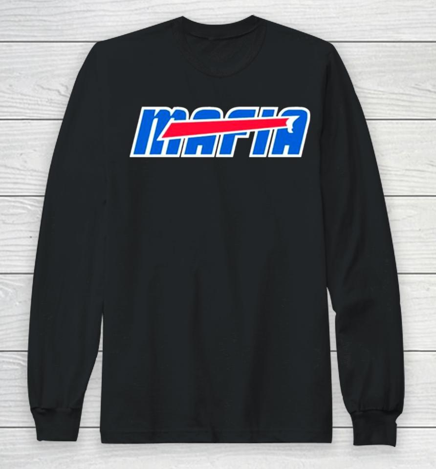Mafia Buffalo Football Nfl Team Logo Long Sleeve T-Shirt