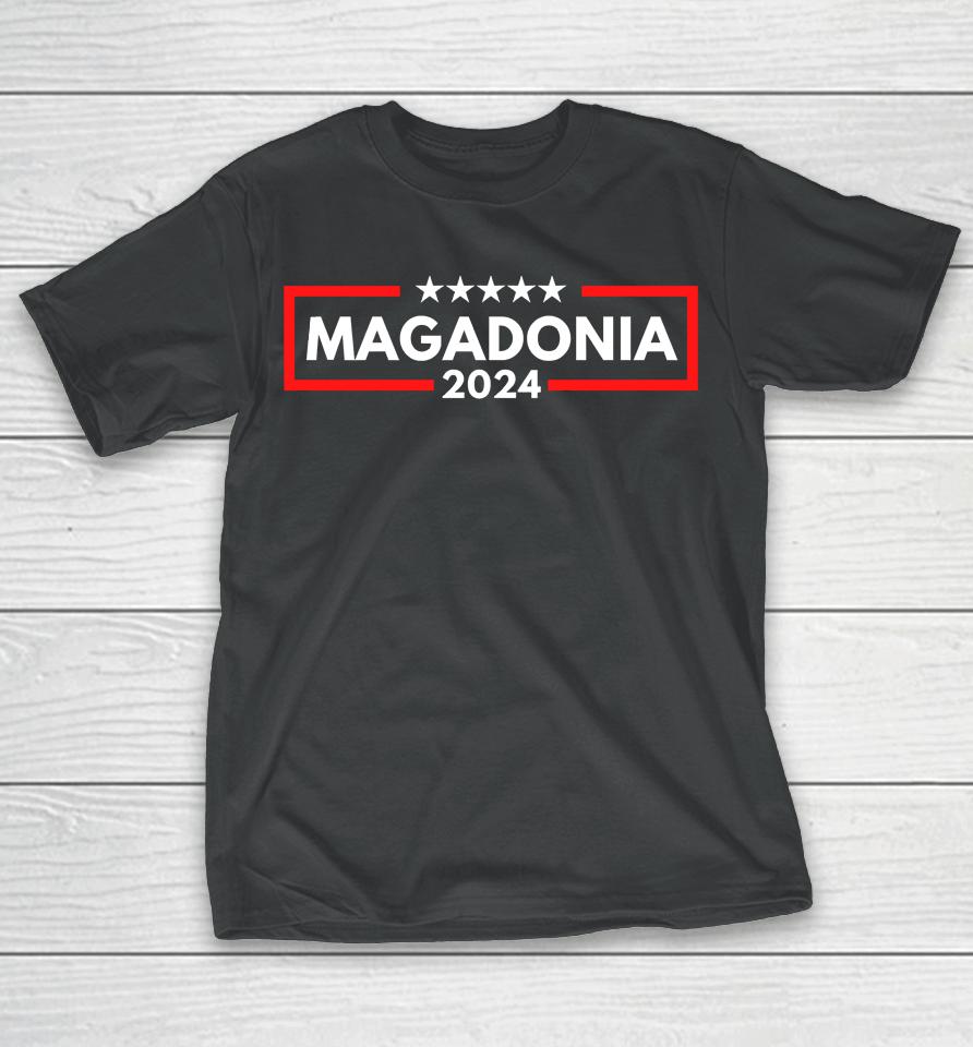 Magadonia 2024 Trump Voter Proud Trump Supporter Magadonian T-Shirt