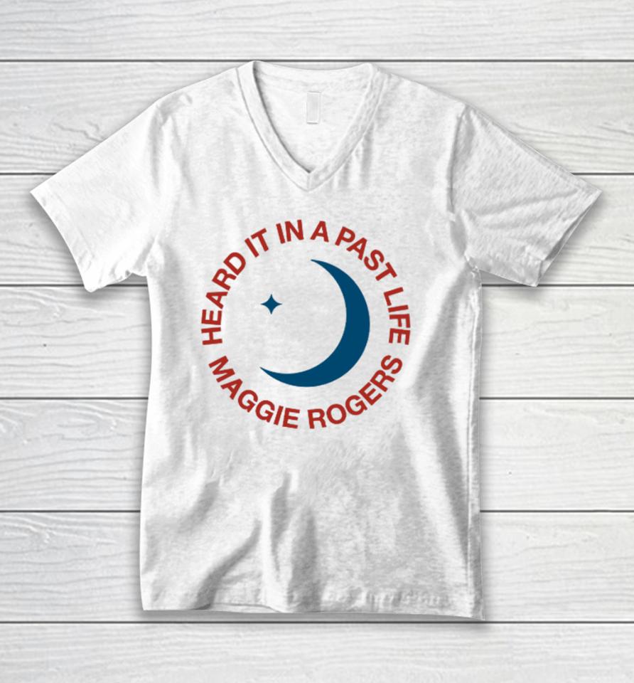 Maggie Rogers Heard It In A Past Life Unisex V-Neck T-Shirt