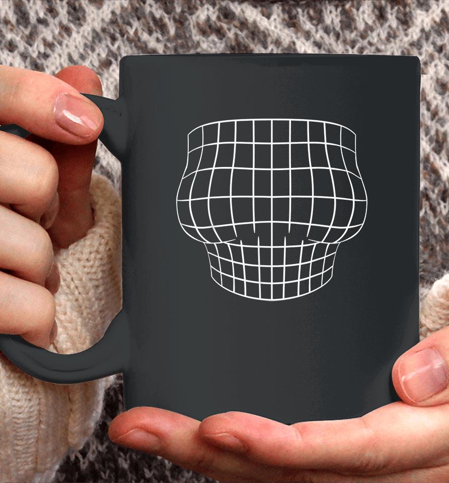 Magnified Chest Optical Illusion Coffee Mug