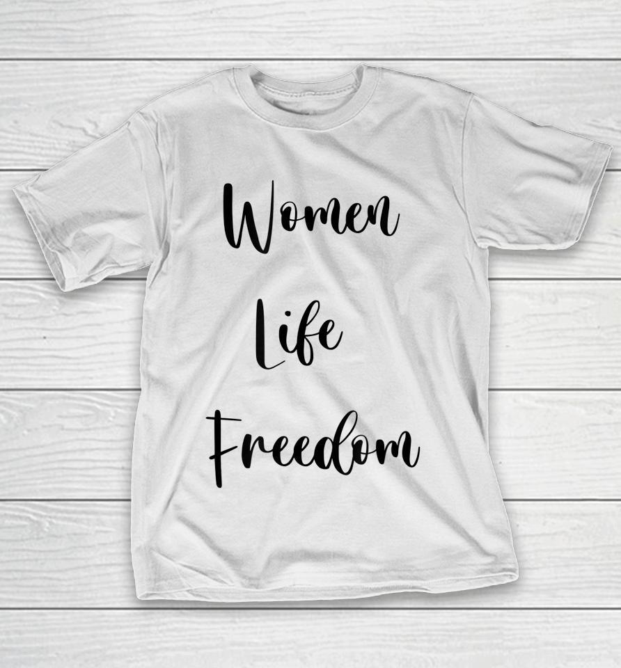 Mahsa Amini Iran #Mahsaamini Women Life Freedom T-Shirt