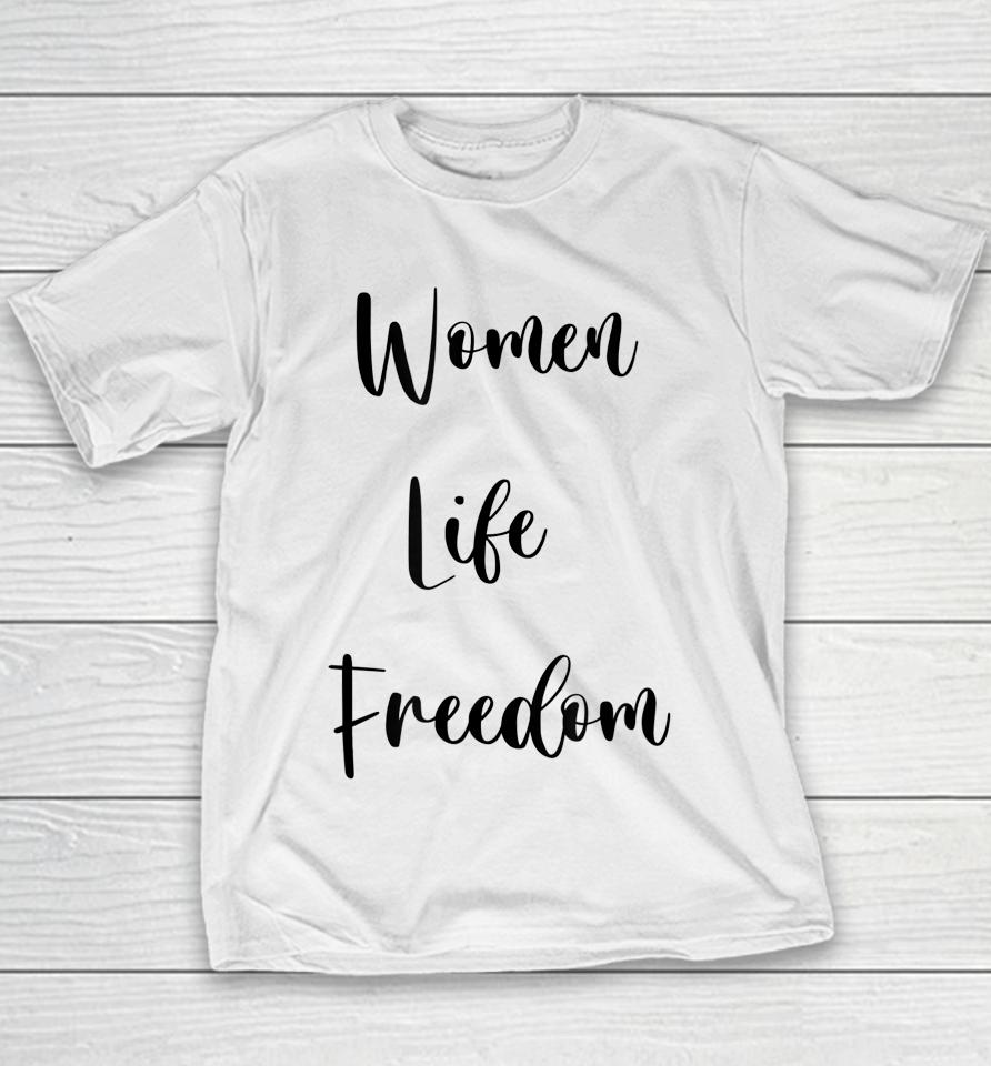 Mahsa Amini Iran #Mahsaamini Women Life Freedom Youth T-Shirt