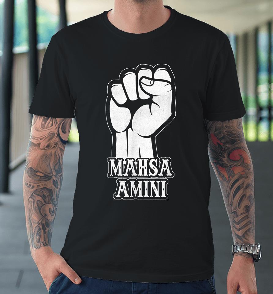 Mahsa Amini Iranian Women's Rights Vintage Premium T-Shirt