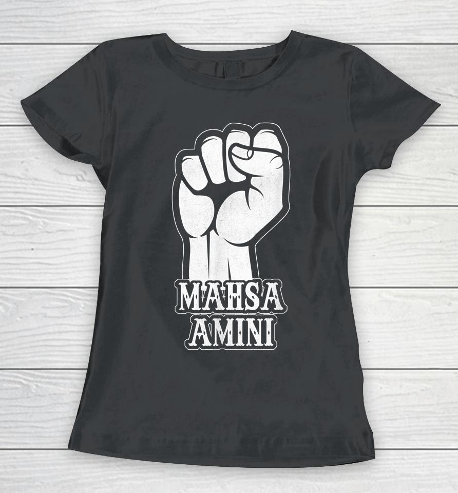 Mahsa Amini Iranian Women's Rights Vintage Women T-Shirt