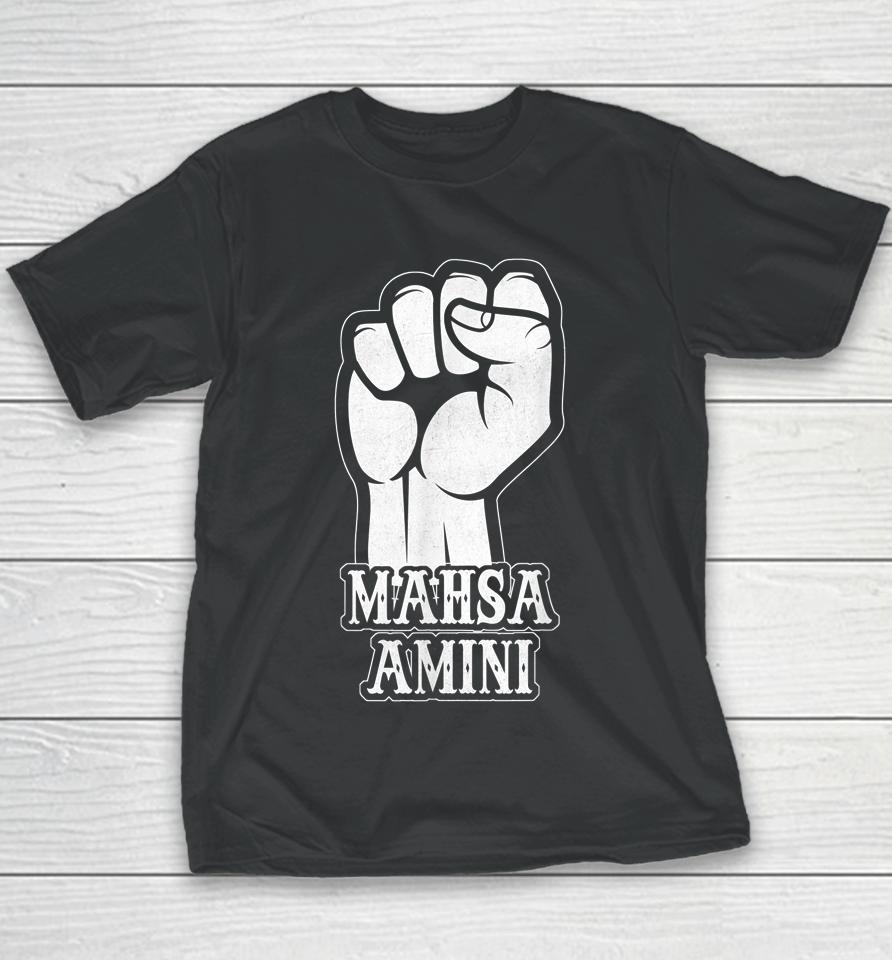 Mahsa Amini Iranian Women's Rights Vintage Youth T-Shirt