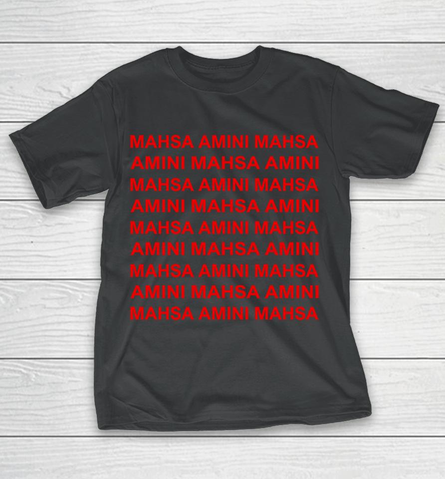 Mahsa Amini Jessica Chastain T-Shirt
