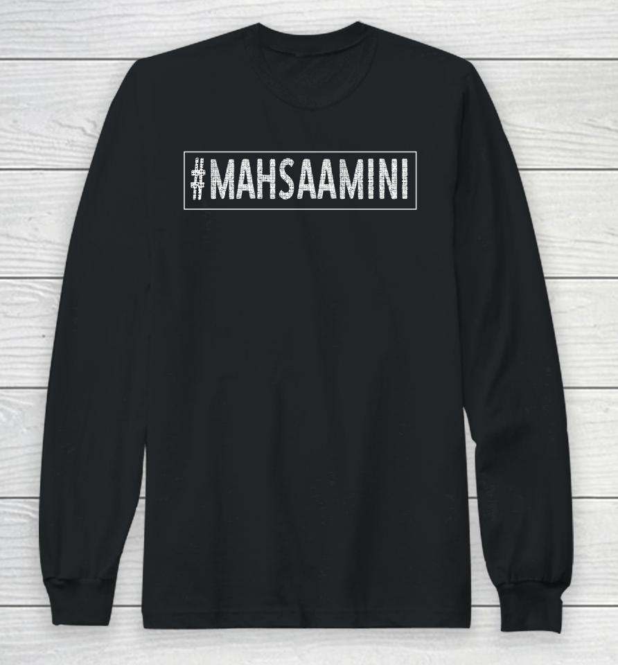 Mahsa Amini #Mahsaamini Long Sleeve T-Shirt