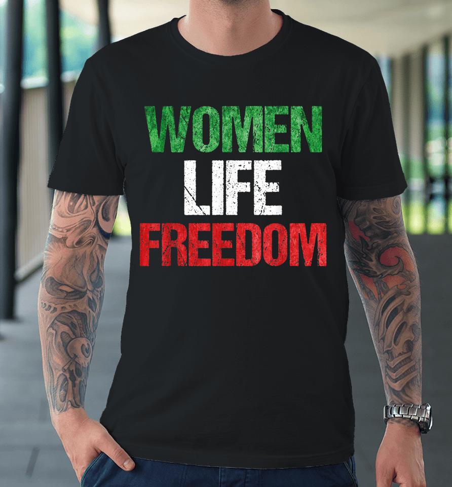Mahsa Amini T-Shirt Mahsaamini Iran T Shirt Women Life Freedom Premium T-Shirt