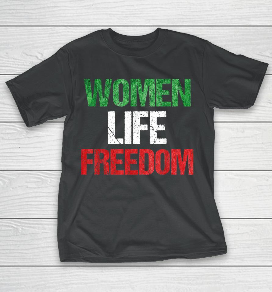 Mahsa Amini T-Shirt Mahsaamini Iran T Shirt Women Life Freedom T-Shirt