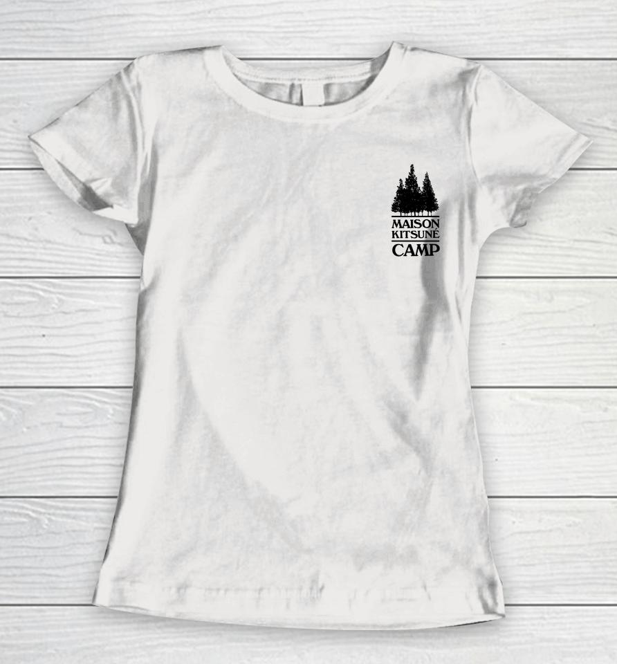 Maison Kitsune Camp Women T-Shirt