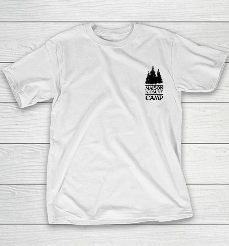 Maison Kitsune Mountain Camp Youth T-Shirt