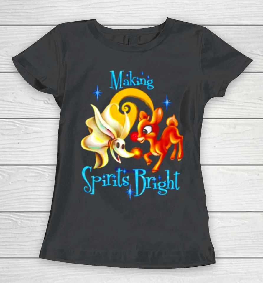 Making Spirits Bright Women T-Shirt