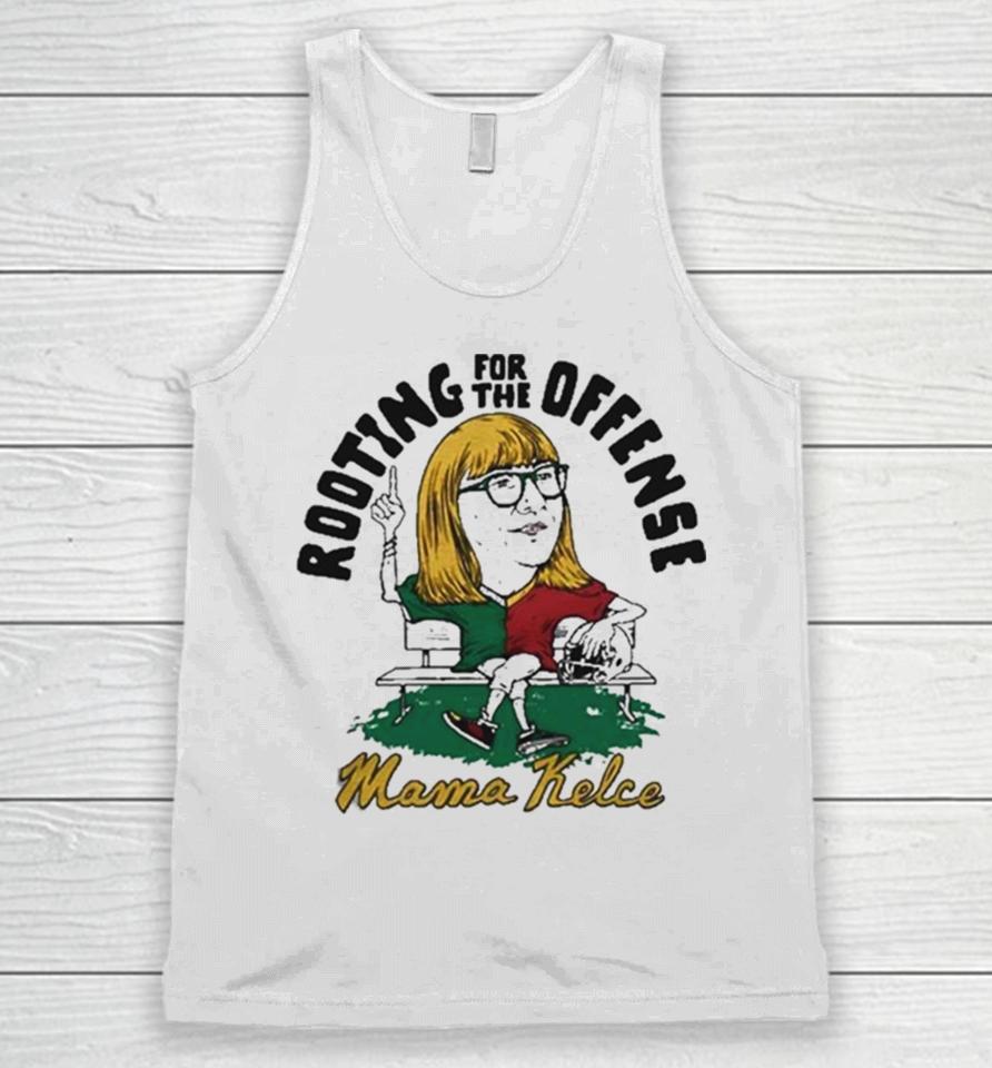 Mama Kelce Rooting For The Offense Unisex Tank Top