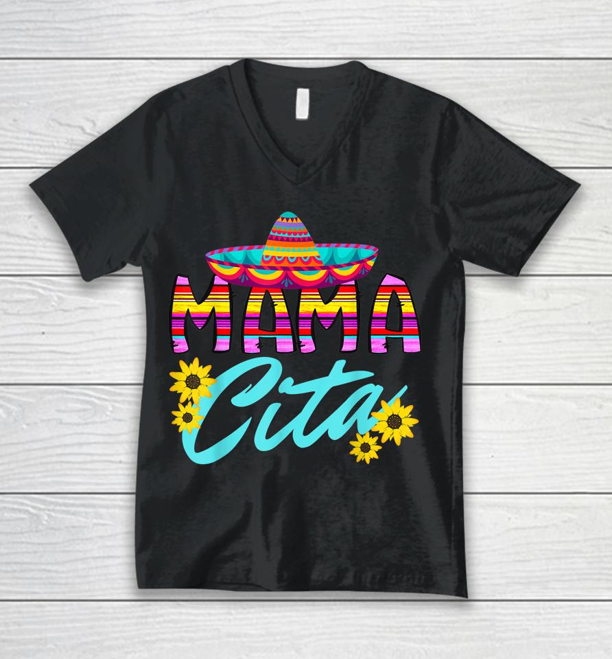 Mamacita Cinco De Mayo Unisex V-Neck T-Shirt