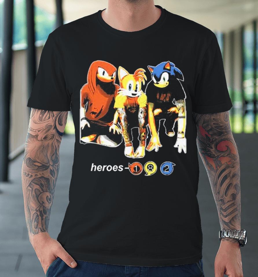 Mamono World Heroes 1Eight2 Premium T-Shirt